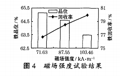 磁場強度試驗結果